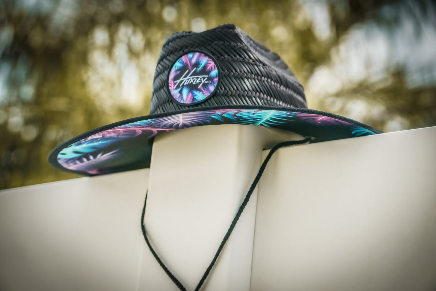 Black Wide Brim Hat