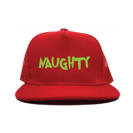 Little Grinch NAUGHTY Snapback