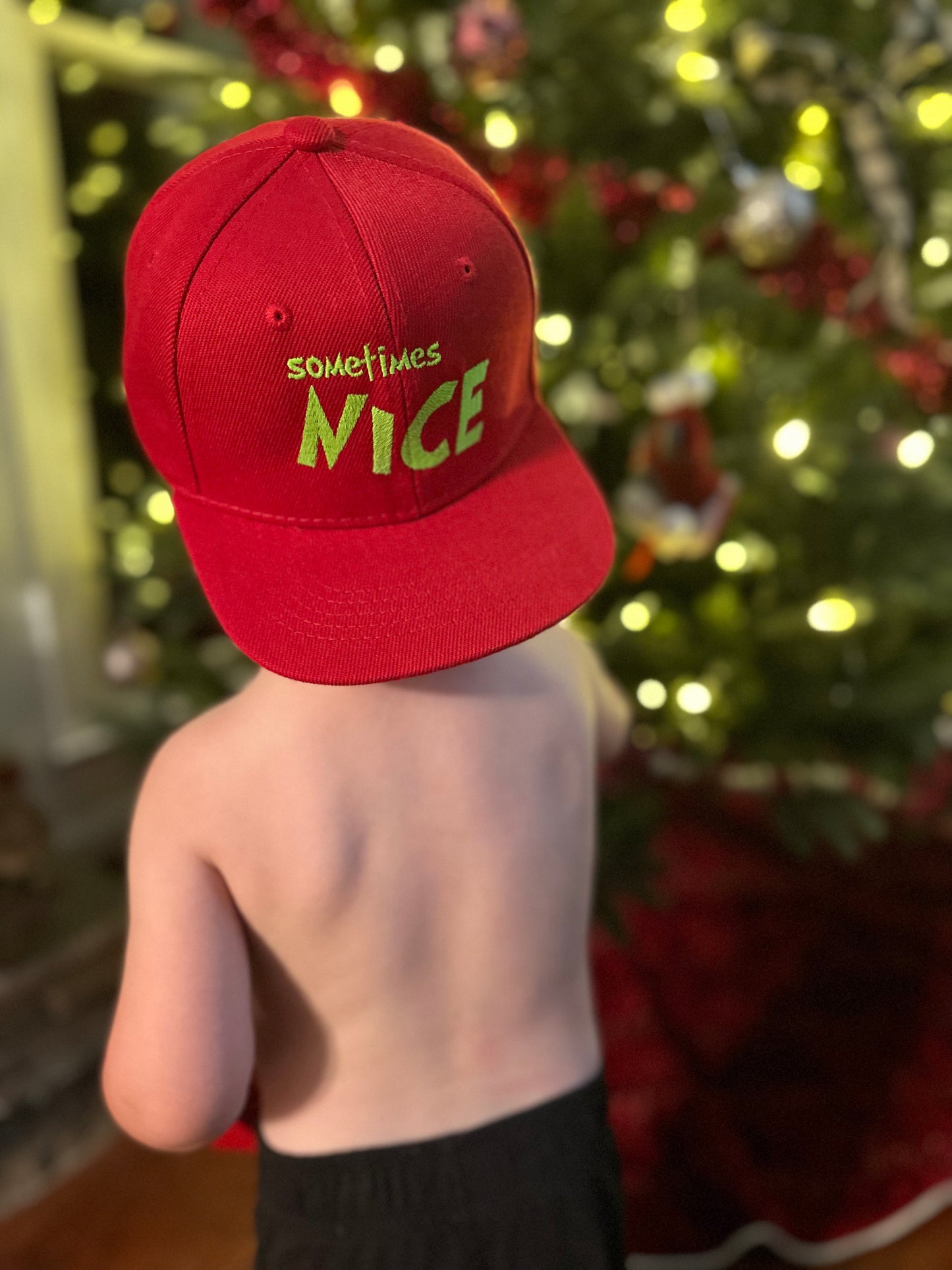 Little Grinch sometimes NICE Snapback