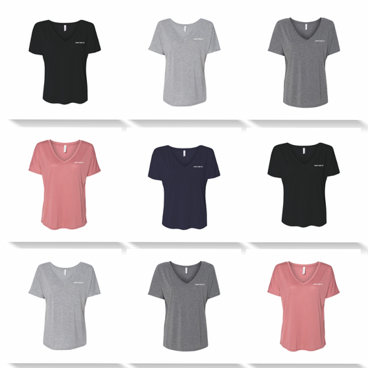 Ladies Slouchy V Neck