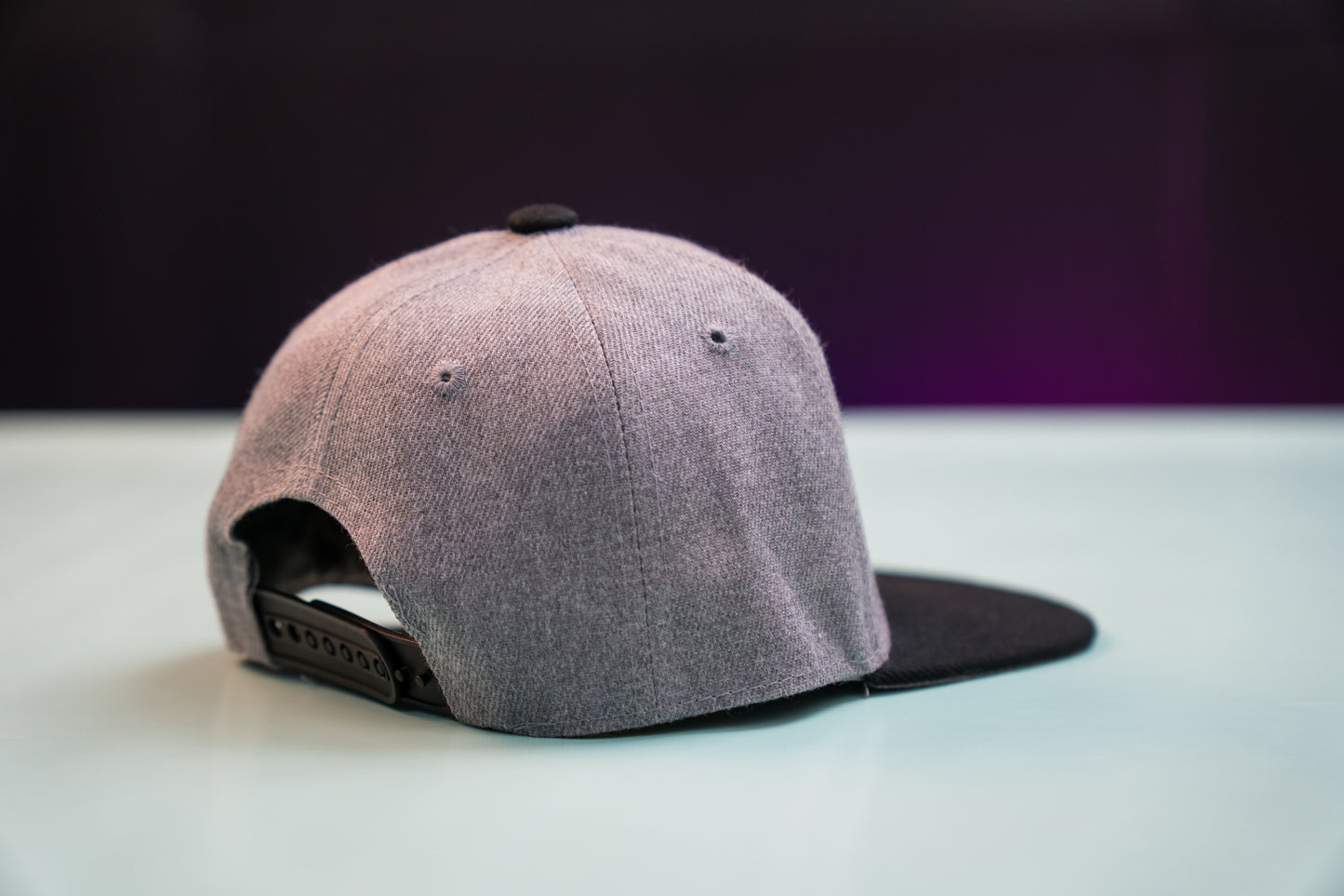 Little Black and Grey or Gray Snap Back