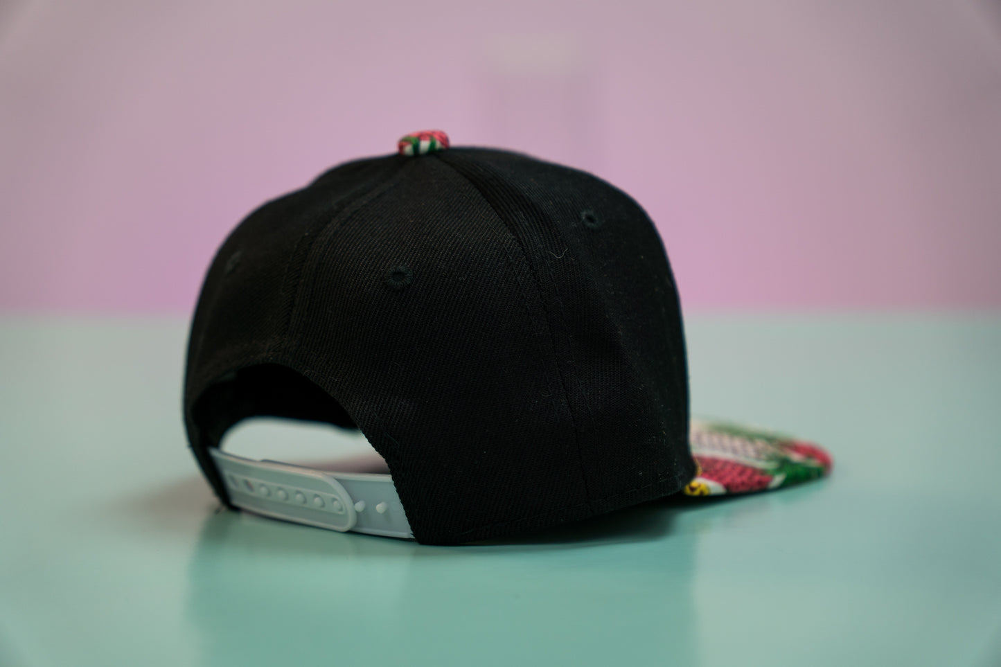 Baby/ Toddler Black and Pineapple Snapback