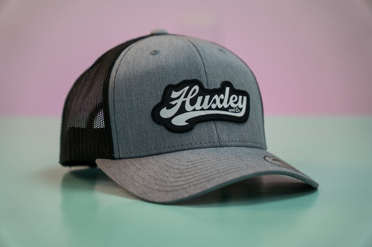 Adult Retro Trucker Snapback Grey or Gray and Black?