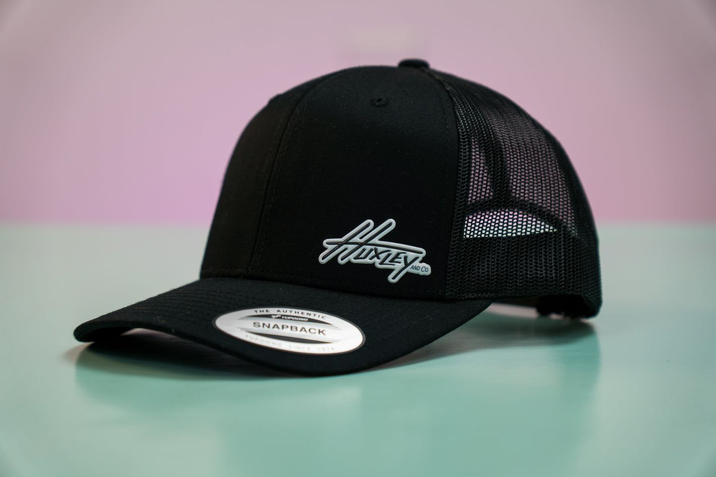 Adult Trucker Snapback Stuntman Black